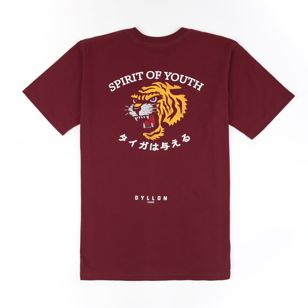 Spirit of Youth Tshirt Maroon