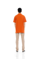 Bowling Polo Shirt Orange