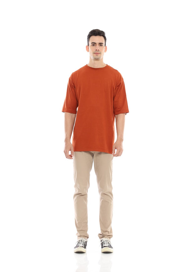 Oversize T-Shirt Dark Orange