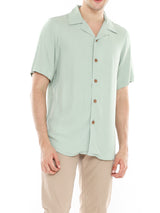 Lynn Mint Green Hawaiian Shirt