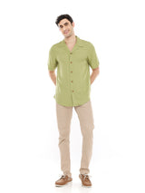 Lynn Pastel Green Hawaiian Shirt