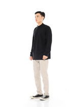 Turtleneck Tshirt Black