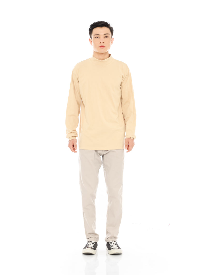 Turtleneck Tshirt Beige