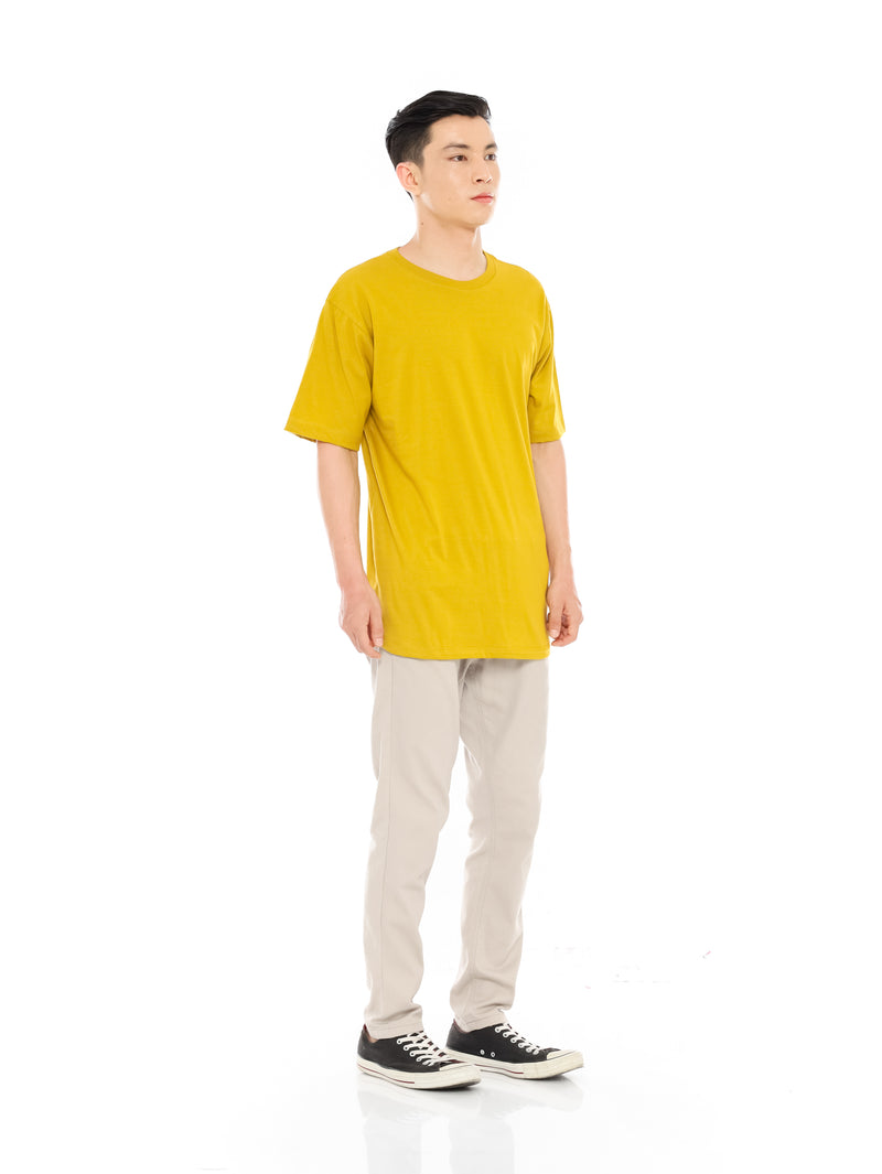 Crewneck Tshirt Dijon Yellow