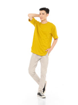 Crewneck Tshirt Dijon Yellow