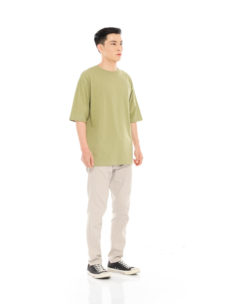 Oversize T-Shirt Olive Green