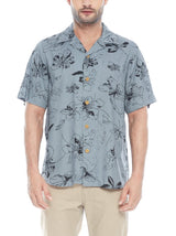 Indiana Blue Hawaiian Shirt